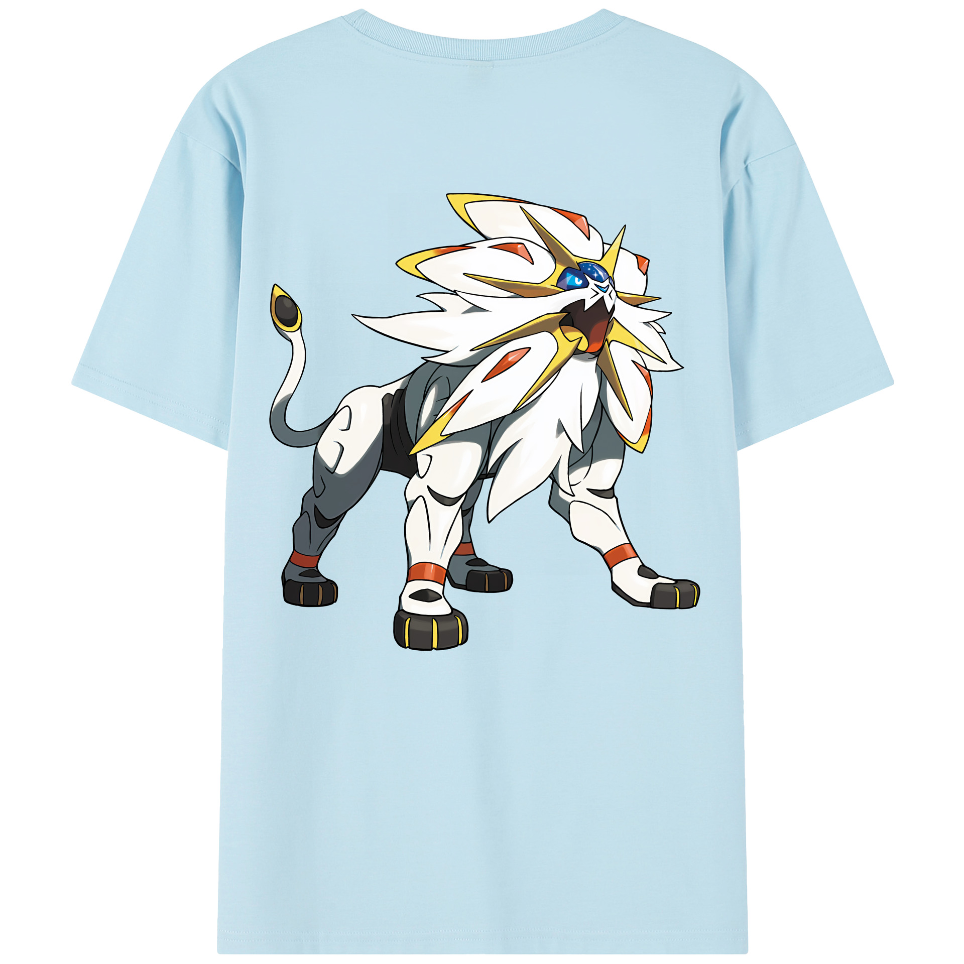 （画像用） ポケットモンスター Pokémon 綿100％半袖Tシャツ（背面プリント）